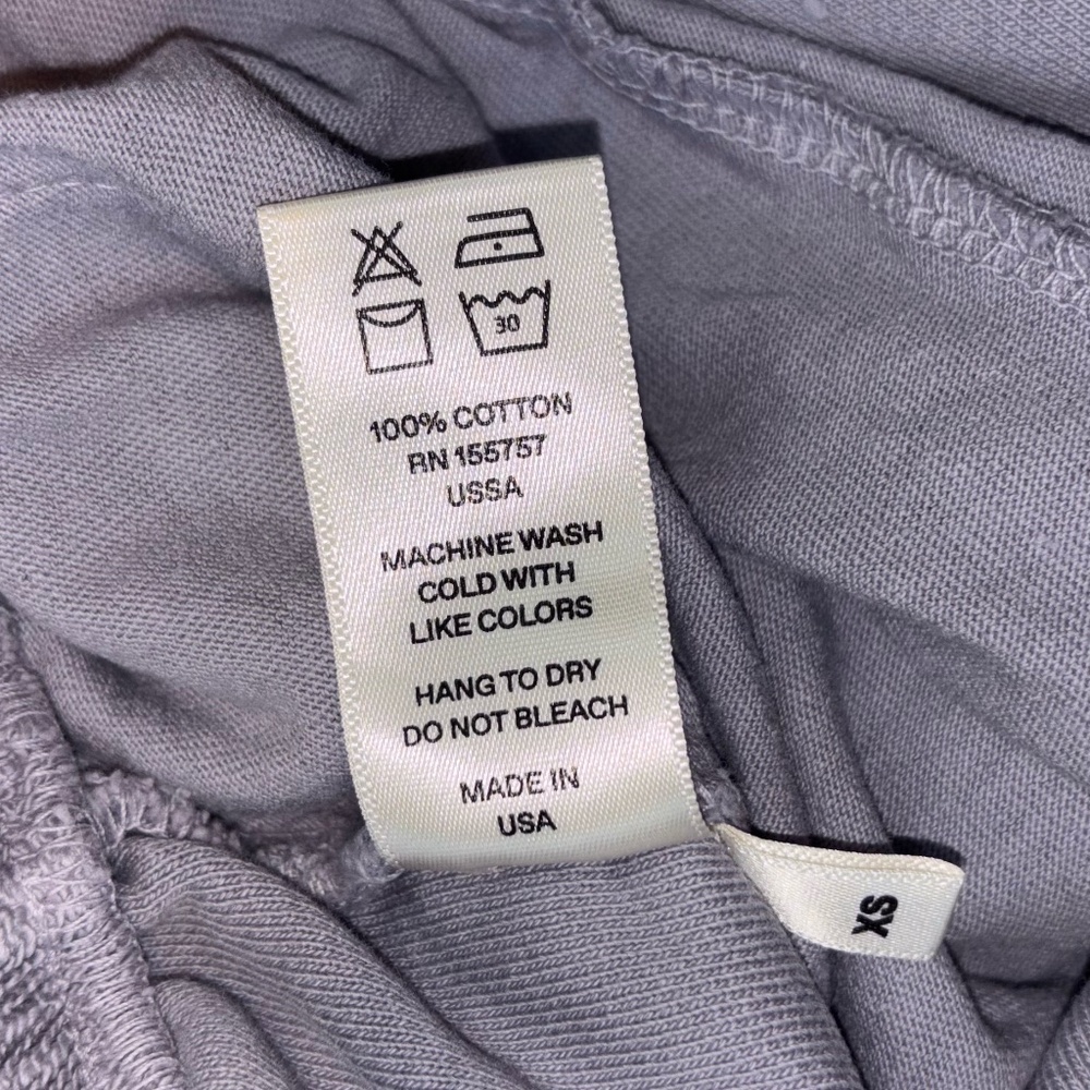 NWT Madhappy Peace Sign Lilac French Terry Sweatpants – Size XS - Picture 4 of 4